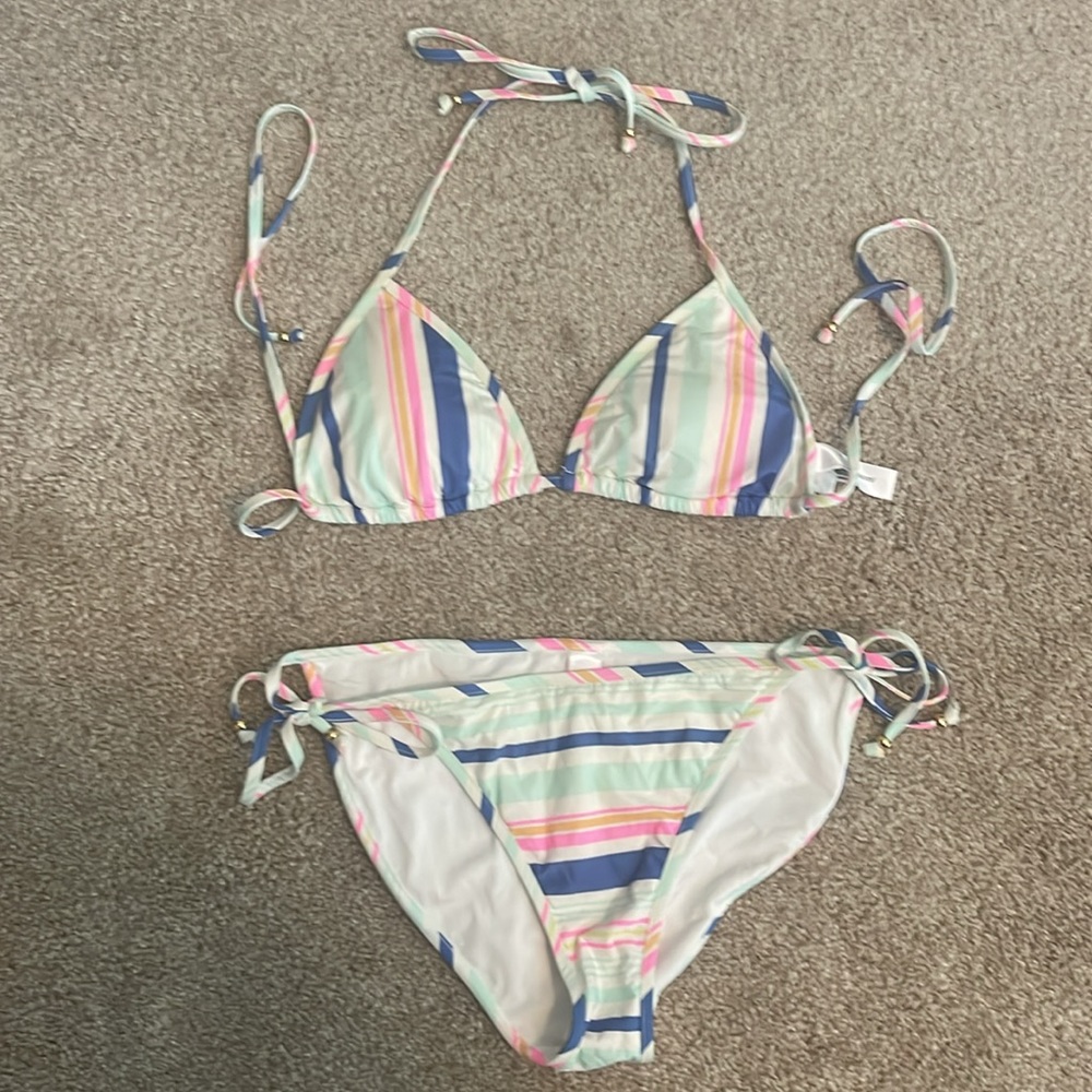 Vineyard Vines Womens String Bikini